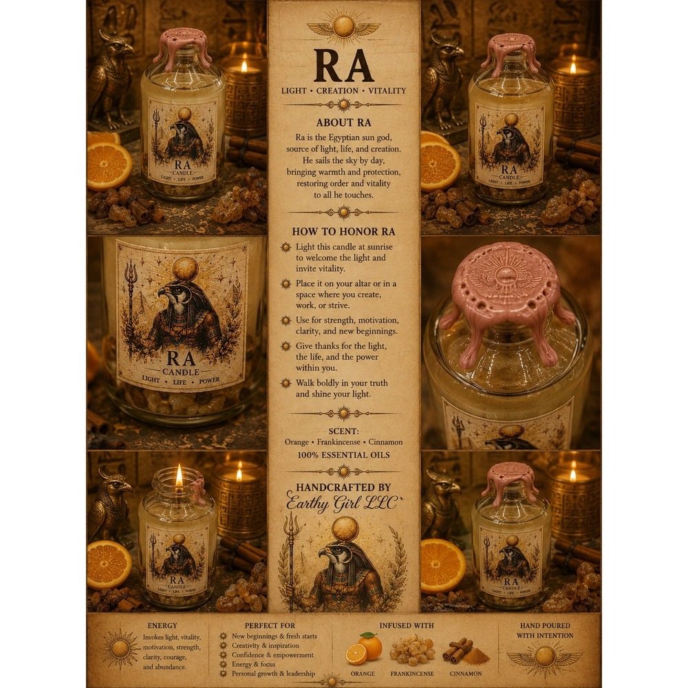 Ra Oil Candle